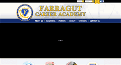 Desktop Screenshot of farragutcareeracademy.org